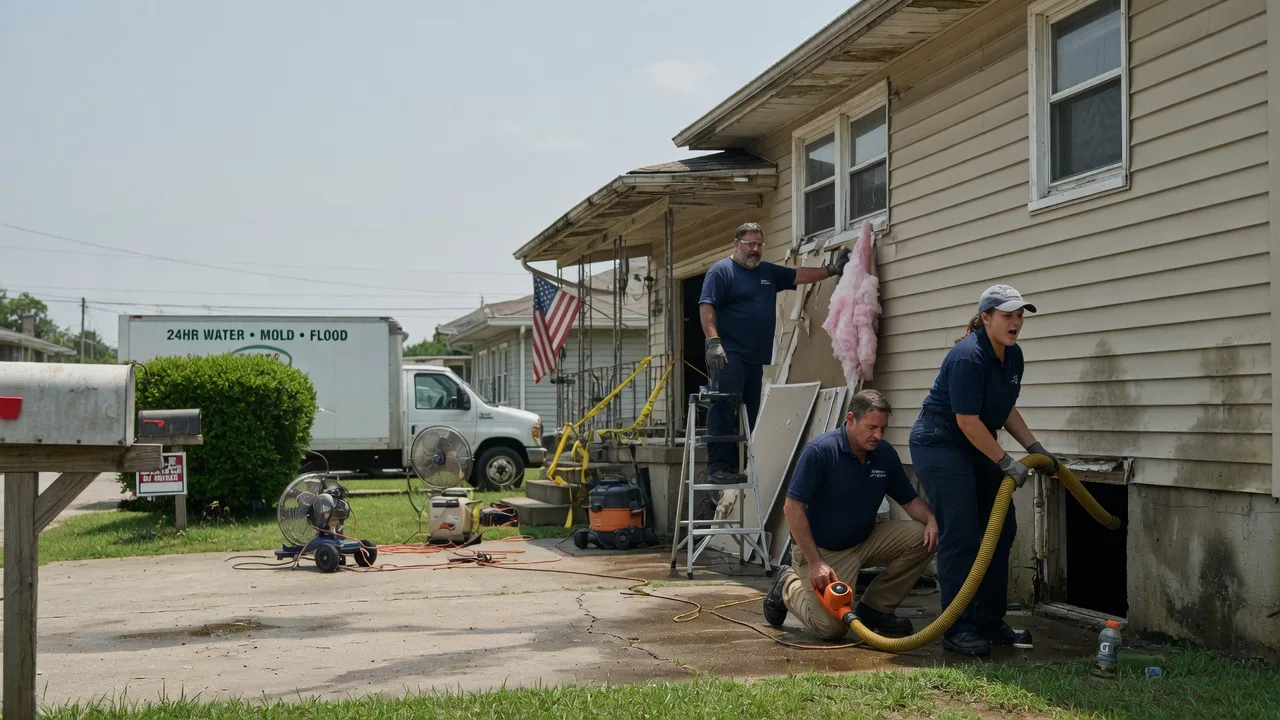 Water Damage Repair in Paden City, WV near me